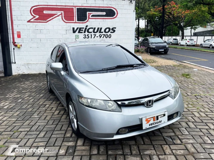 Civic Sedan LXS 1.8/1.8 Flex 16V Aut. 4p