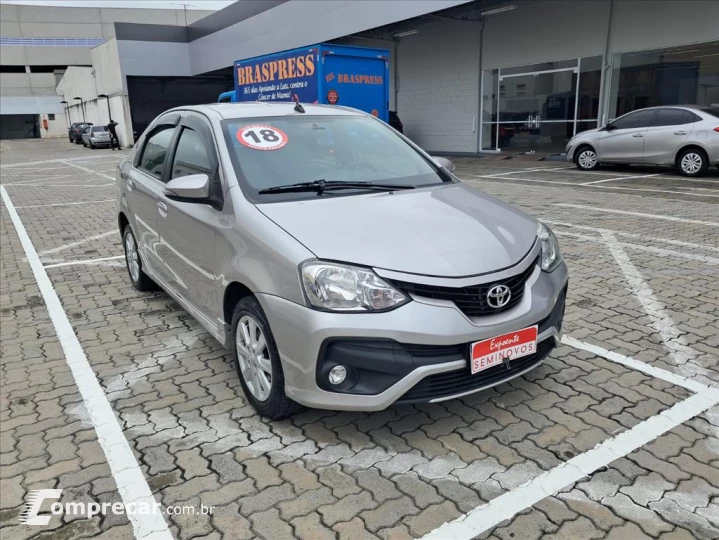 ETIOS 1.5 XLS SEDAN 16V FLEX 4P AUTOMÁTICO