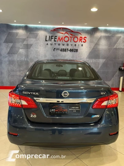 Sentra 2.0 16V 4P SV FLEX AUTOMÁTICO CVT