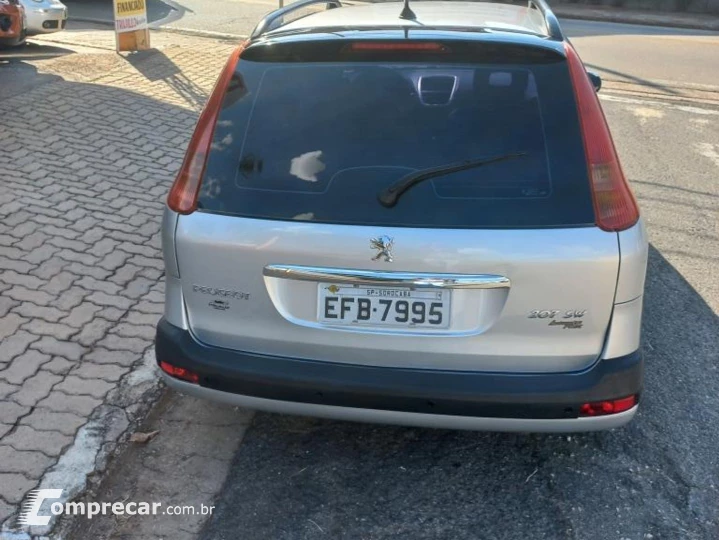 207 1.6 Xs Sw 16V Flex 4P Automático