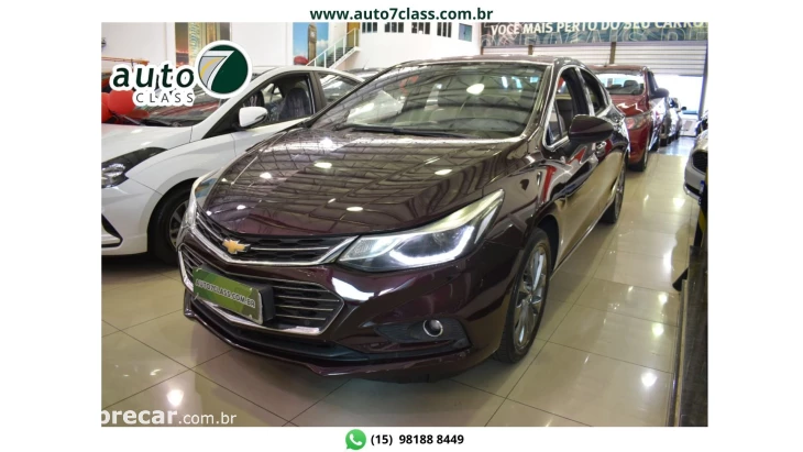 CRUZE SEDAN - 1.4 TURBO LTZ 16V 4P AUTOMÁTICO