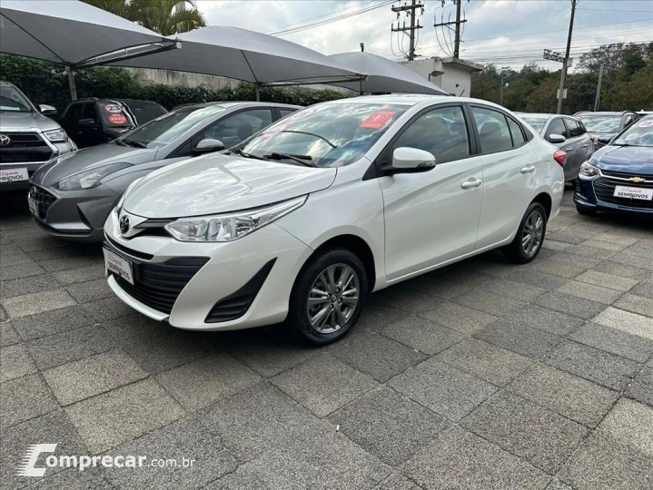 YARIS 1.5 16V FLEX SEDAN XL PLUS CONNECT MULTIDRI