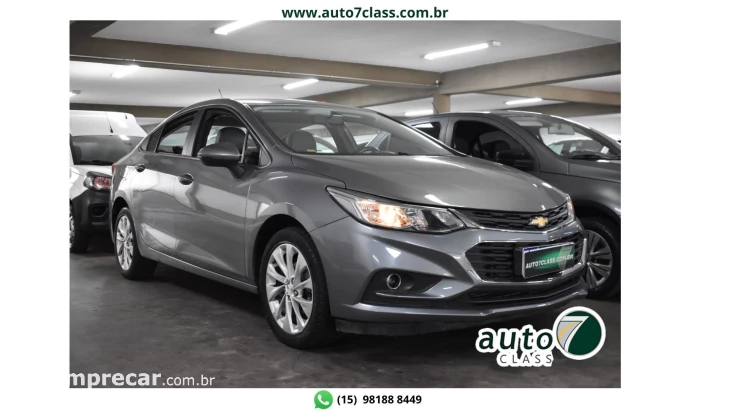 CRUZE SEDAN - 1.4 TURBO LT 16V 4P AUTOMÁTICO