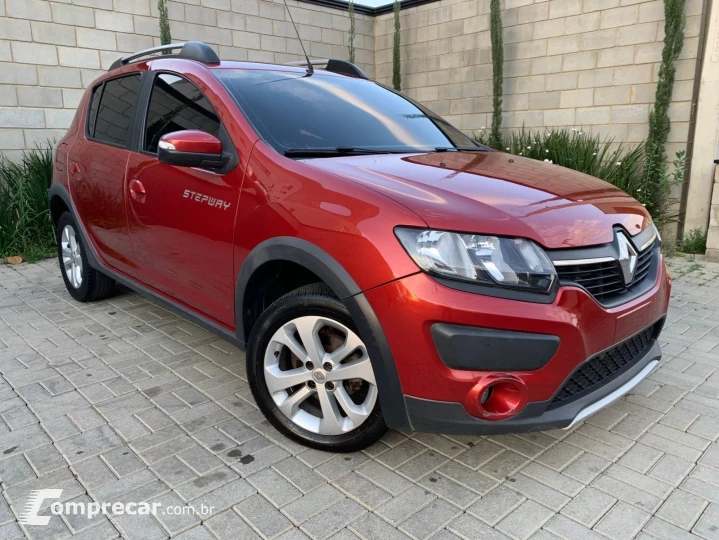 SANDERO 1.6 STEPWAY RIP CURL 8V FLEX 4P AUTOMATIZADO