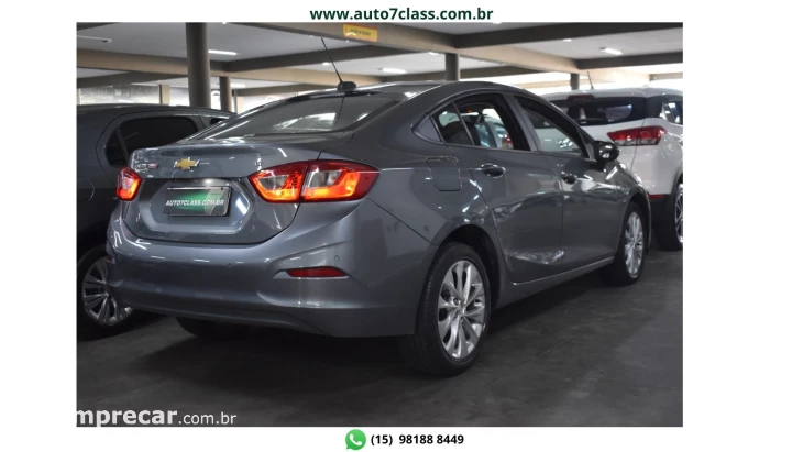 CRUZE SEDAN - 1.4 TURBO LT 16V 4P AUTOMÁTICO