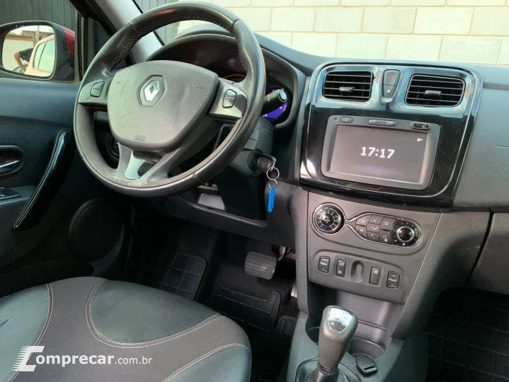 SANDERO 1.6 STEPWAY RIP CURL 8V FLEX 4P AUTOMATIZADO