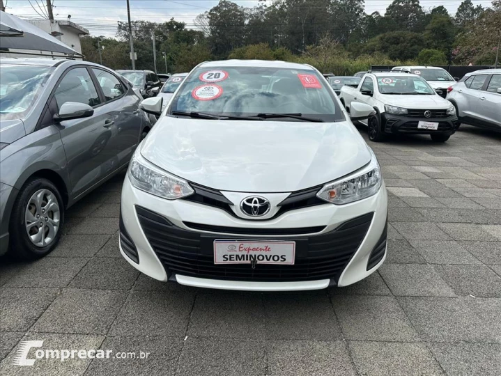 YARIS 1.5 16V FLEX SEDAN XL PLUS CONNECT MULTIDRI