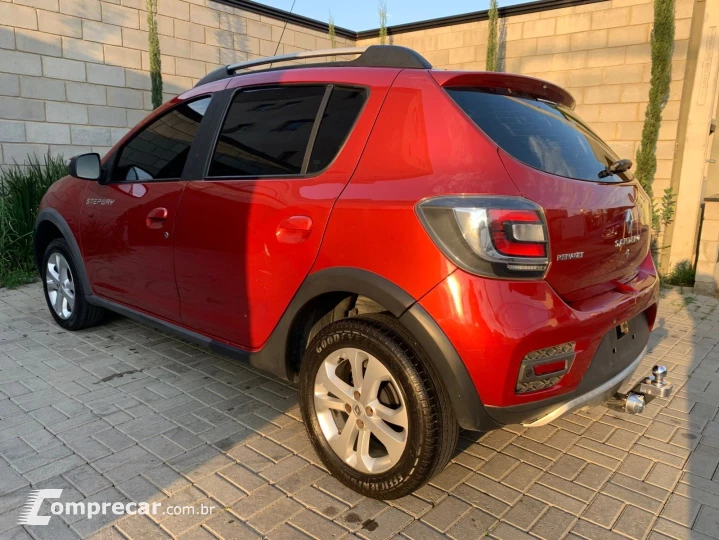 SANDERO 1.6 STEPWAY RIP CURL 8V FLEX 4P AUTOMATIZADO