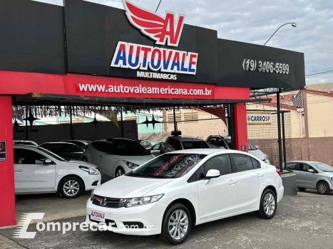 Honda CIVIC 1.8 LXS 16V FLEX 4P AUTOMÁTICO 4 portas
