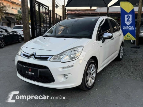 CITROEN C3 1.6 EXCLUSIVE 16V FLEX 4P AUTOMÁTICO 5 portas