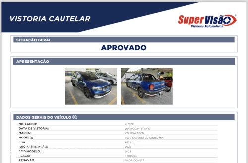 SAVEIRO 1.6 Cross CD 16V