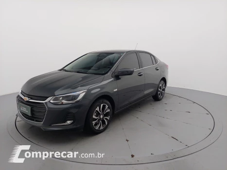 CHEVROLET ONIX 1.0 TURBO FLEX PLUS PREMIER AUTOMÁTICO 4 portas