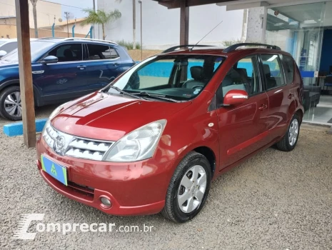 NISSAN Livina 1.8 16V 4P SL FLEX AUTOMÁTICO 4 portas