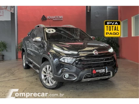 Fiat TORO 2.0 16V TURBO DIESEL VOLCANO 4WD AT9 4 portas