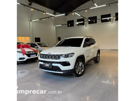 JEEP COMPASS 1.3 T270 TURBO FLEX LONGITUDE AT6 4 portas