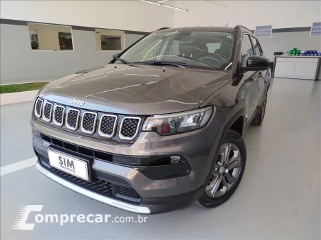 JEEP COMPASS 1.3 T270 TURBO FLEX LONGITUDE AT6 4 portas