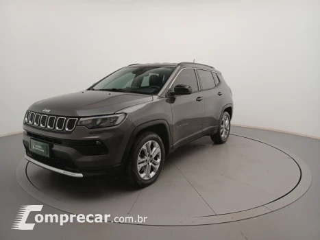 JEEP COMPASS 1.3 T270 TURBO FLEX LONGITUDE AT6 4 portas