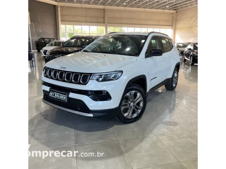 JEEP COMPASS 1.3 T270 TURBO FLEX LONGITUDE AT6 4 portas