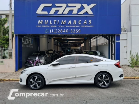 Honda Civic 1.5 16V 4P TOURING TURBO AUTOMÁTICO CVT 4 portas