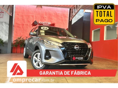 NISSAN KICKS 1.6 16V FLEXSTART ACTIVE XTRONIC 4 portas
