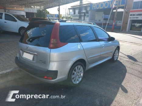 207 1.6 Xs Sw 16V Flex 4P Automático