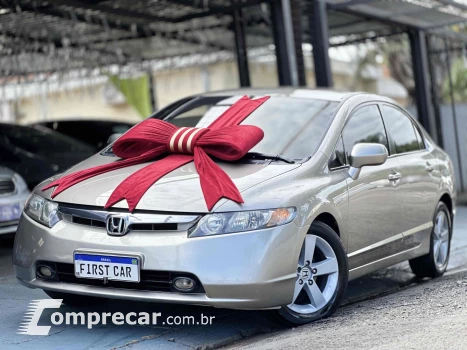 Honda CIVIC 1.8 LXS 16V FLEX 4P AUTOMÁTICO 4 portas