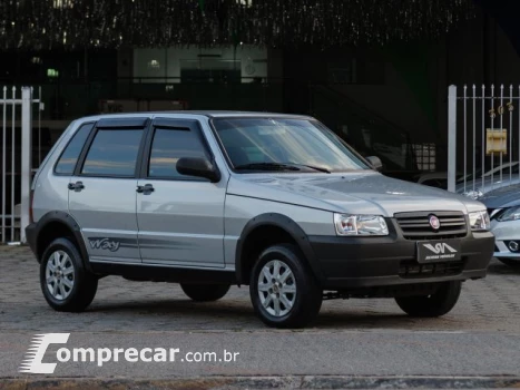 Fiat UNO - 1.0 WAY 8V 4P MANUAL 4 portas