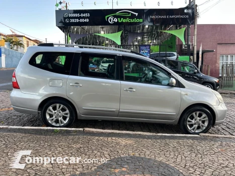NISSAN LIVINA GRAND SL 1.8 16V Flex Fuel Aut. 4 portas