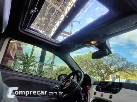 FIAT 500 1.4 SPORT AIR 16V COM TETO SOLAR