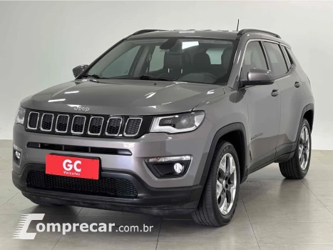JEEP COMPASS 2.0 16V FLEX LONGITUDE AUTOMÁTICO 4 portas