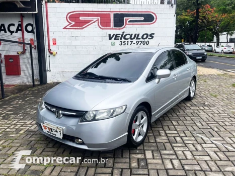 Honda Civic Sedan LXS 1.8/1.8 Flex 16V Aut. 4p 4 portas