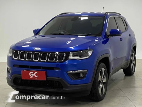 JEEP COMPASS 2.0 16V FLEX LONGITUDE AUTOMÁTICO 4 portas