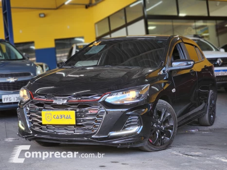 CHEVROLET ONIX HATCH RS 1.0 TB 12V Flex 5p Aut. 4 portas