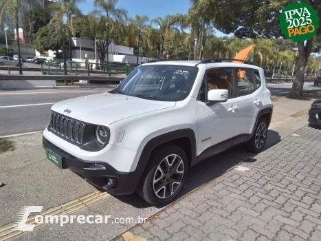 JEEP RENEGADE 1.8 16V FLEX LONGITUDE 4P AUTOMÁTICO 4 portas
