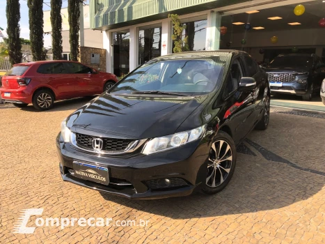 Honda Civic 2.0 Lxr 16V Flex 4P Automático 4 portas