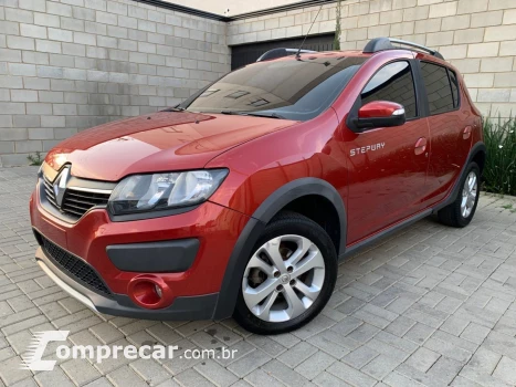 Renault SANDERO 1.6 STEPWAY RIP CURL 8V FLEX 4P AUTOMATIZADO 4 portas