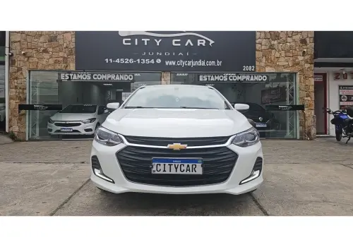 CHEVROLET ONIX 1.0 TURBO FLEX PLUS PREMIER AUTOMÁTICO 4 portas