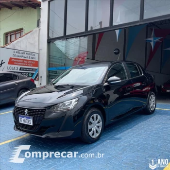 PEUGEOT 208 1.6 16V FLEX LIKE ESSENCIAL MANUAL 4 portas