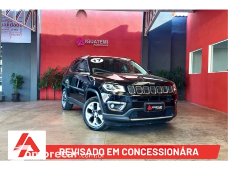 JEEP COMPASS 2.0 16V FLEX LIMITED AUTOMÁTICO 4 portas