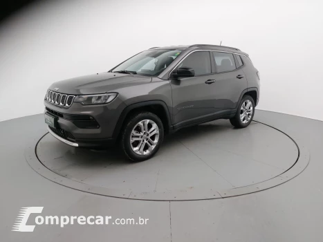 JEEP COMPASS 1.3 T270 TURBO FLEX LONGITUDE AT6 4 portas