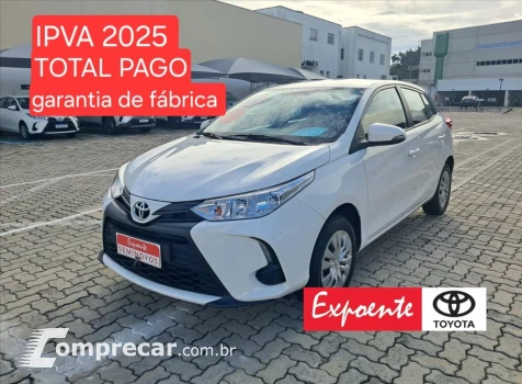 Toyota YARIS 1.5 16V FLEX XL MULTIDRIVE 4 portas