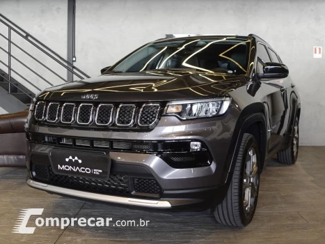 JEEP Compass 1.3 16V 4P FLEX LONGITUDE T270 TURBO AUTOMÁTICO 4 portas