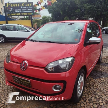 Volkswagen up! black/white/red 1.0 T. Flex 12V 5p 5 portas