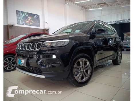 JEEP COMPASS 1.3 T270 TURBO FLEX LONGITUDE AT6 4 portas