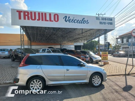 PEUGEOT 207 1.6 Xs Sw 16V Flex 4P Automático 4 portas