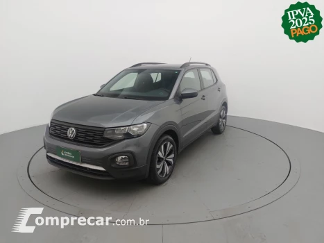Volkswagen T-CROSS 1.0 200 TSI TOTAL FLEX AUTOMÁTICO 4 portas
