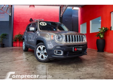 JEEP RENEGADE 1.8 16V FLEX LIMITED 4P AUTOMÁTICO 4 portas