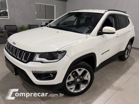 JEEP COMPASS - 2.0 16V LONGITUDE 4X4 AUTOMÁTICO 4 portas