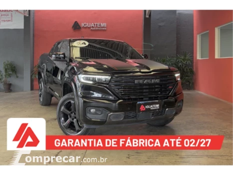 RAM RAMPAGE 2.0 HURRICANE 4 TURBO GASOLINA R/T 4X4 AUTOMÁTICO 4 portas