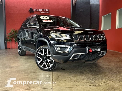 JEEP COMPASS 2.0 16V DIESEL LIMITED 4X4 AUTOMÁTICO 4 portas